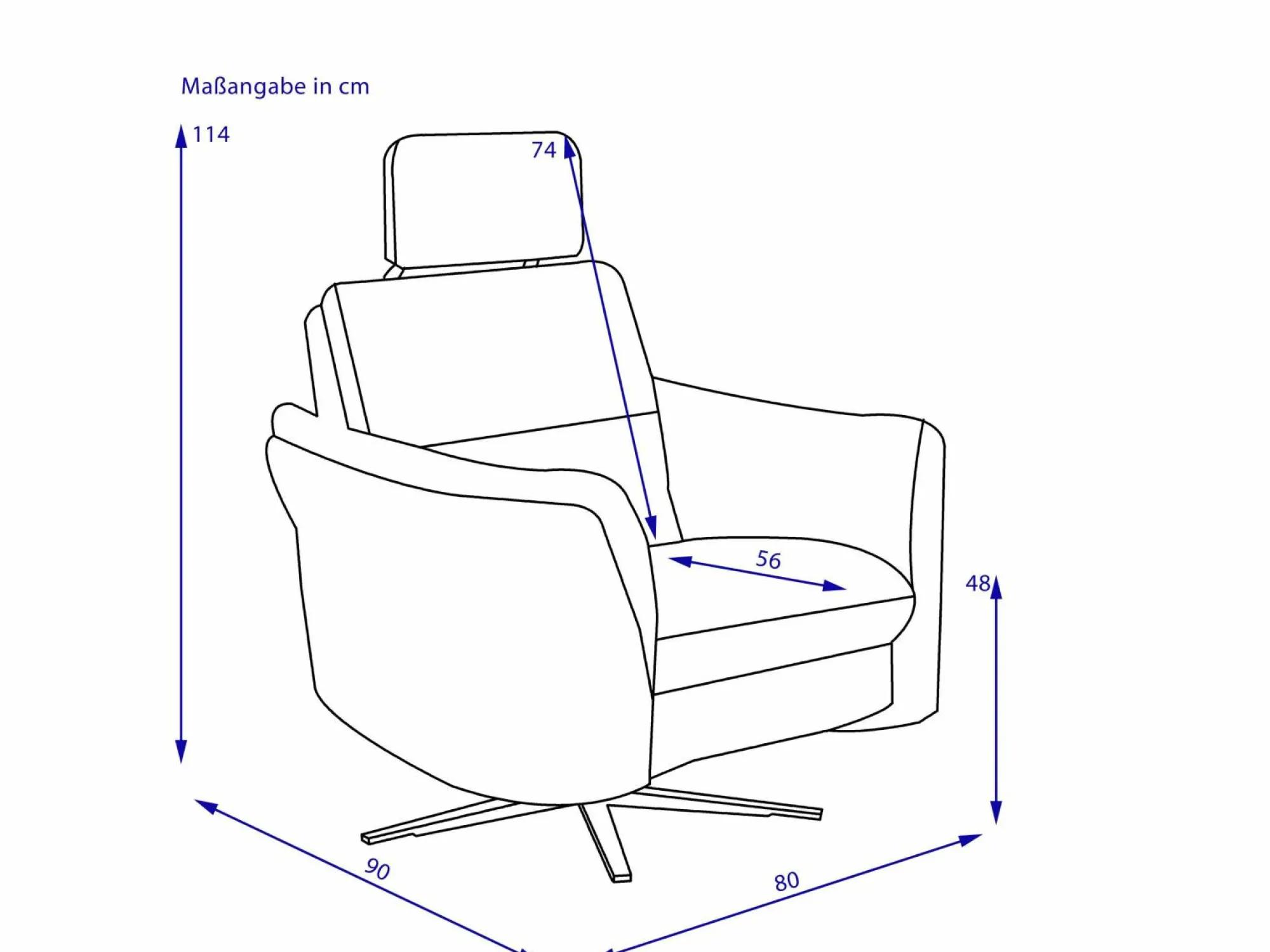 MONDO Relaxsessel TEOMA