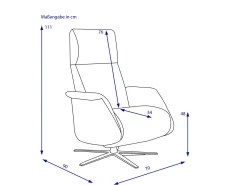 Outlet erpo Relaxsessel MOTION EM 240