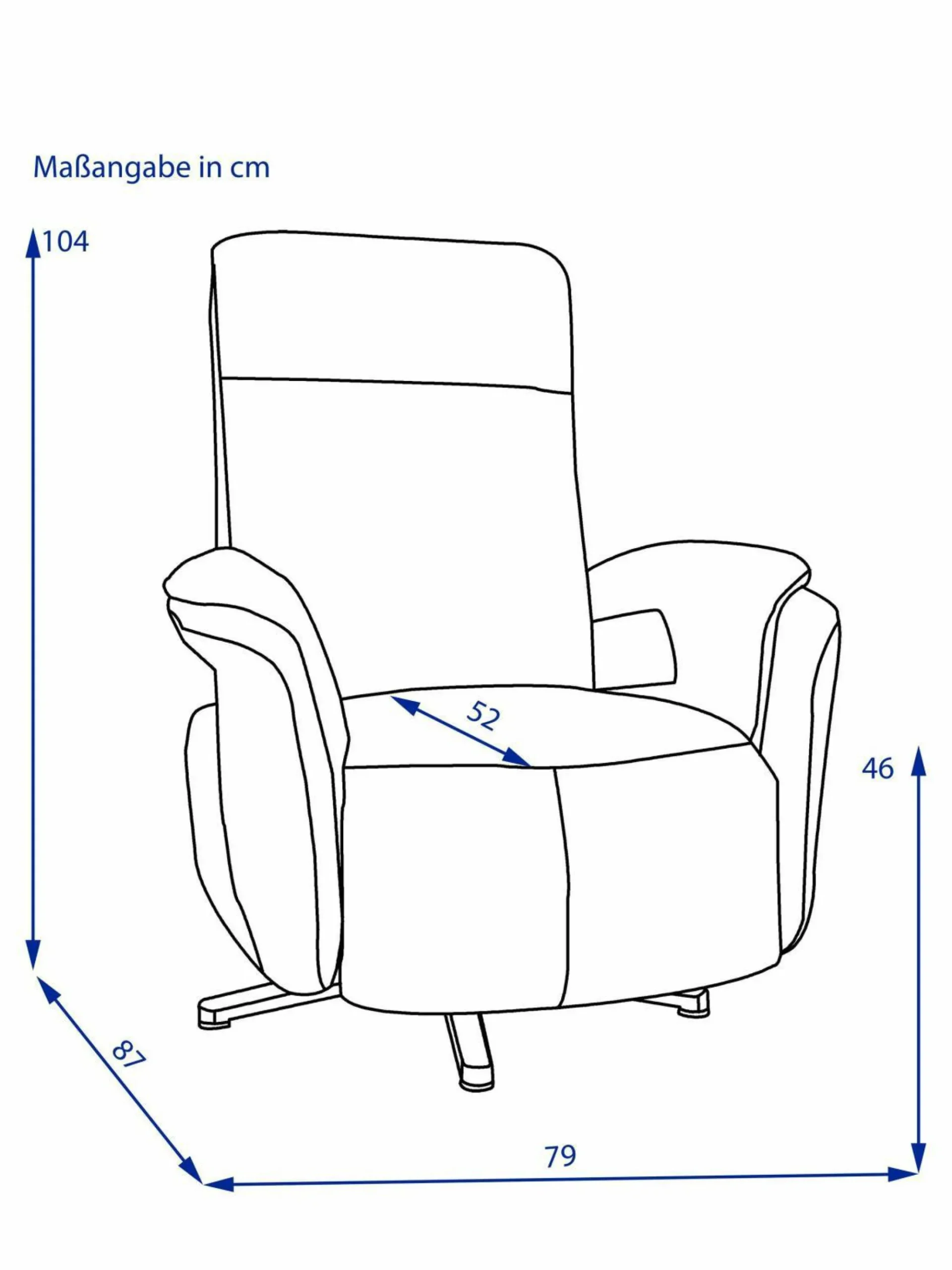 Massimo Relaxsessel PLACE OFF