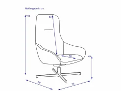 ROLF BENZ Relaxsessel 582