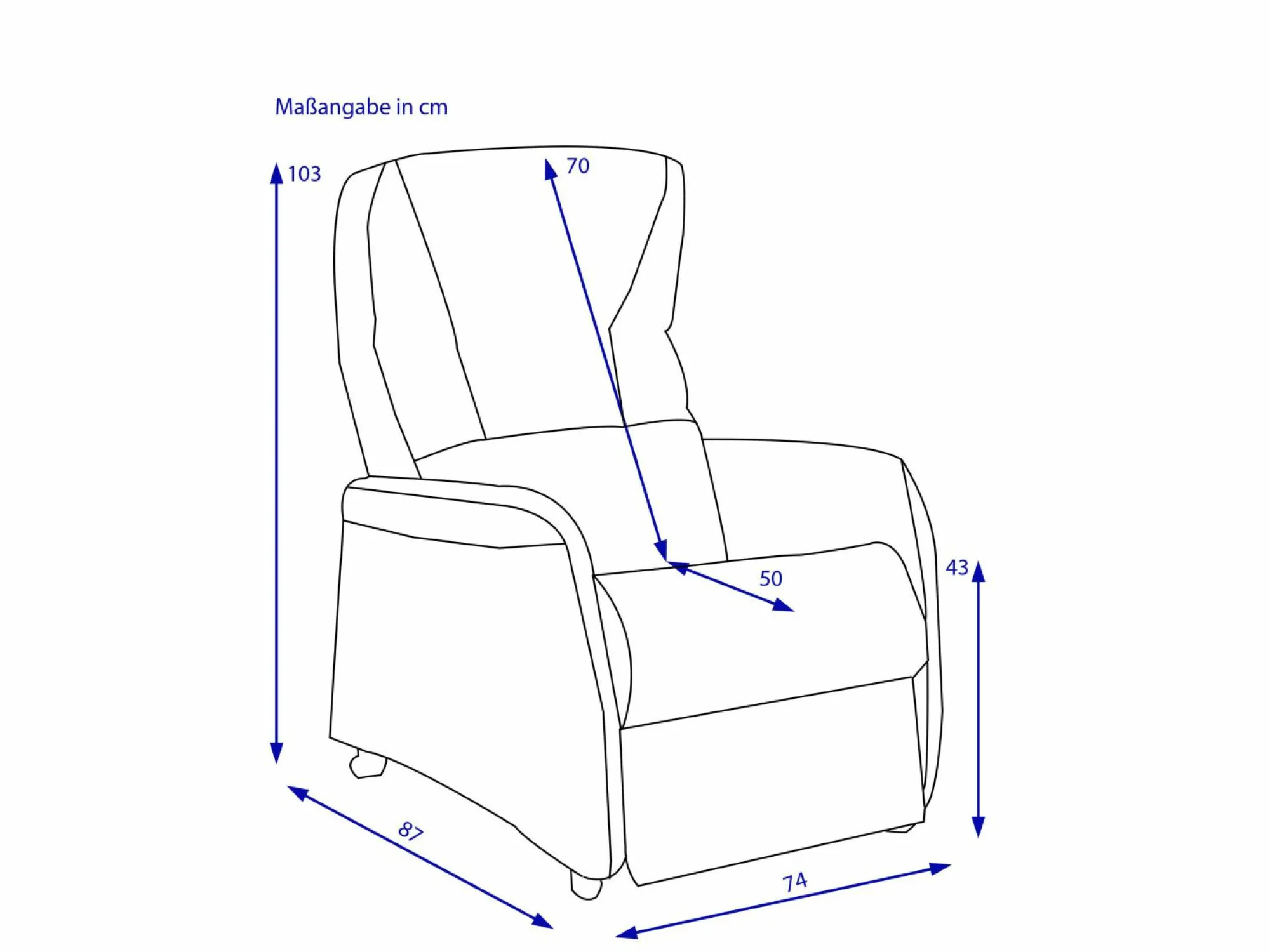 Rolf Weber Relaxsessel HAMELN