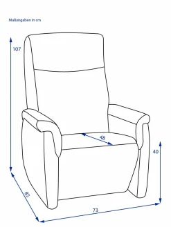 Rolf Weber Relaxsessel HASELÜNNE