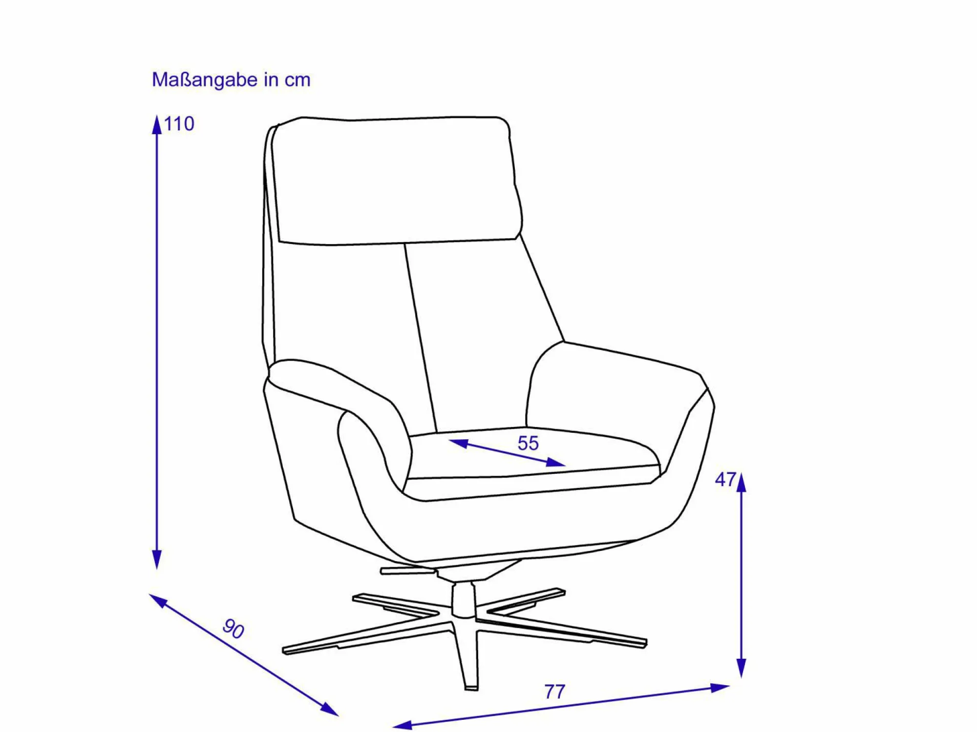 SYSTEMPOLSTER Relaxsessel MINERVA