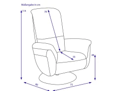 Sale SYSTEMPOLSTER Relaxsessel PEET
