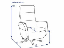 SYSTEMPOLSTER Relaxsessel PATRICK