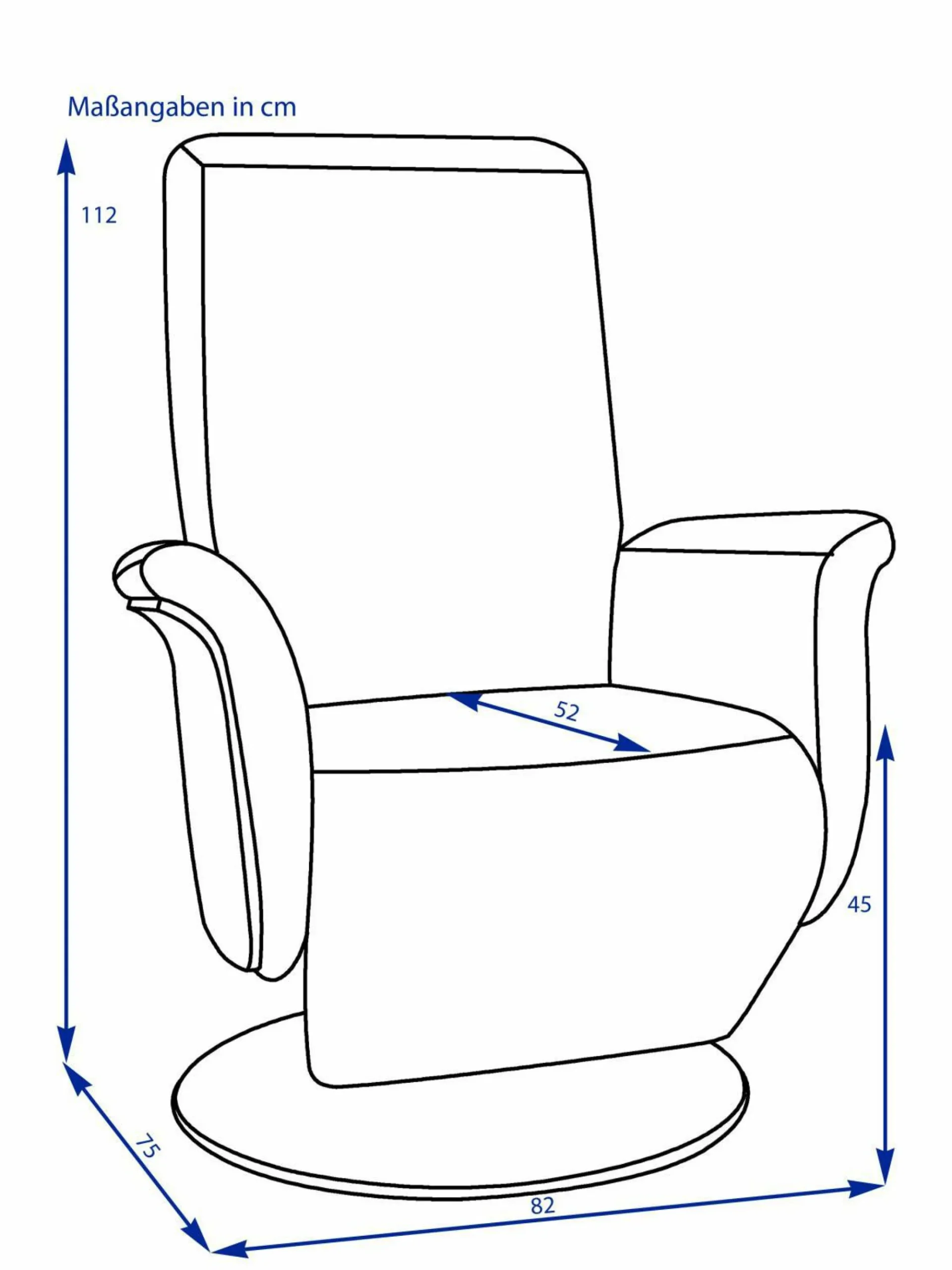 Hot vito Relaxsessel 5093