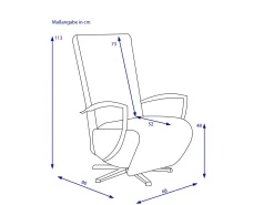 Hot vito Relaxsessel TICONA