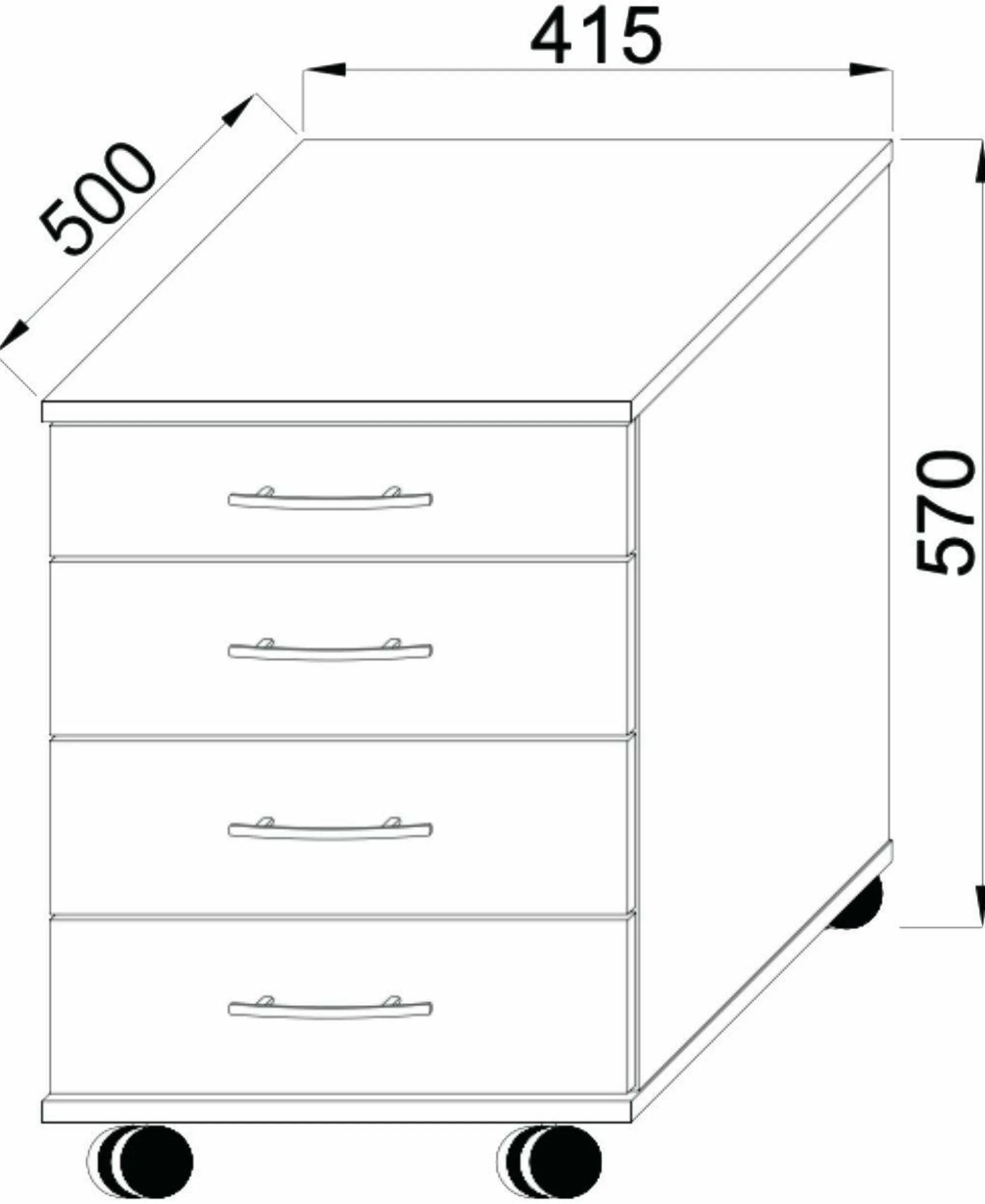 Online VCM Rollcontainer LONA MINI