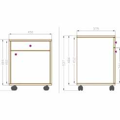 Clearance VCM Rollcontainer MASOLA
