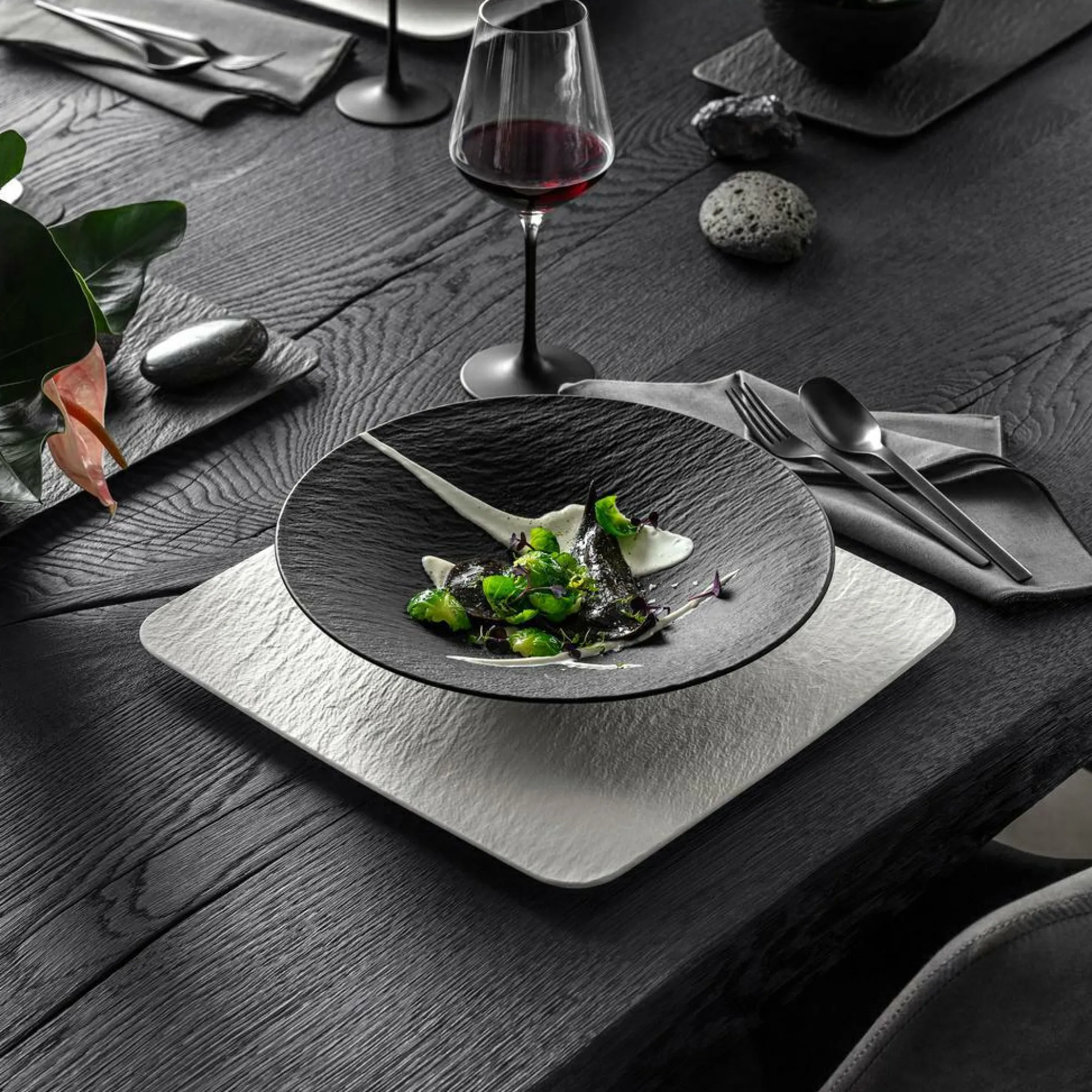 New Villeroy & Boch Schale Manufacture Rock