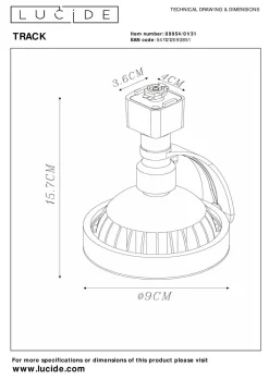 Clearance LUCiDE Schienensystem TRACK