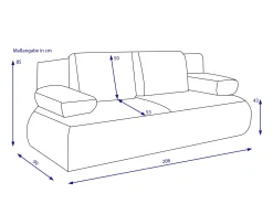 Elastoform Schlafsofa RACHA