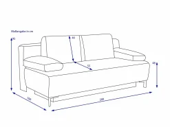 Best Elastoform Schlafsofa ROSI