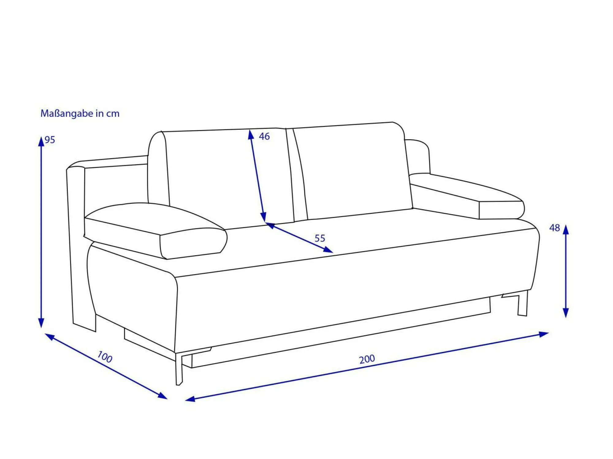 Best Elastoform Schlafsofa ROSI