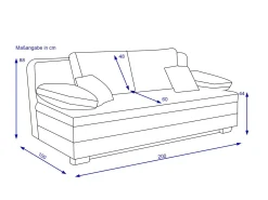 HARPER Schlafsofa JEPARA