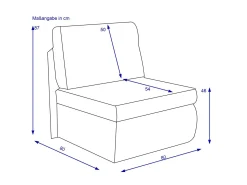 HARPER Schlafsofa JESI