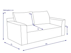 Hot HARPER Schlafsofa JOPLIN