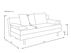 HARPER Schlafsofa SAKAI