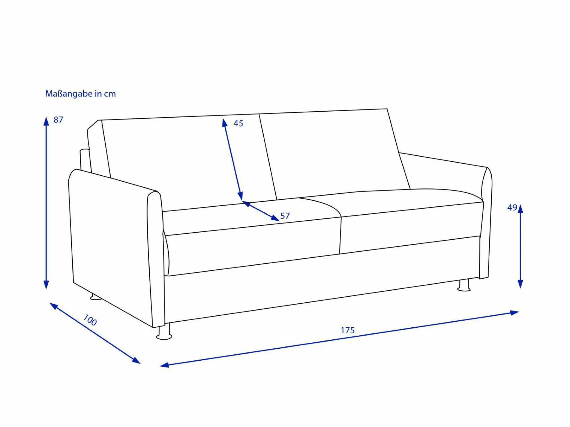 Hot Rolf Weber Schlafsofa BAUNACH