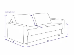 Rolf Weber Schlafsofa BERLIN