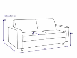 Rolf Weber Schlafsofa BERLIN
