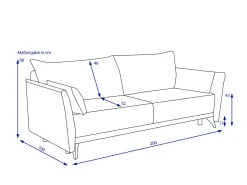 Clearance Sonstige Schlafsofa SAMANTHA