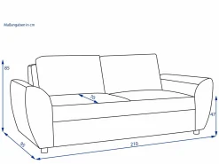 Clearance vito Schlafsofa SYSTEMO
