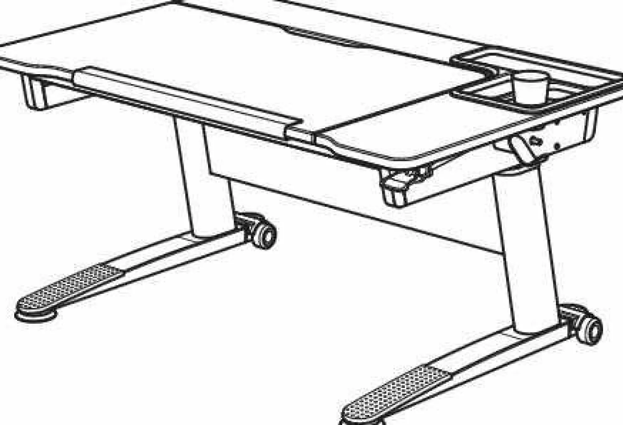 PAIDI Schreibtisch JARO