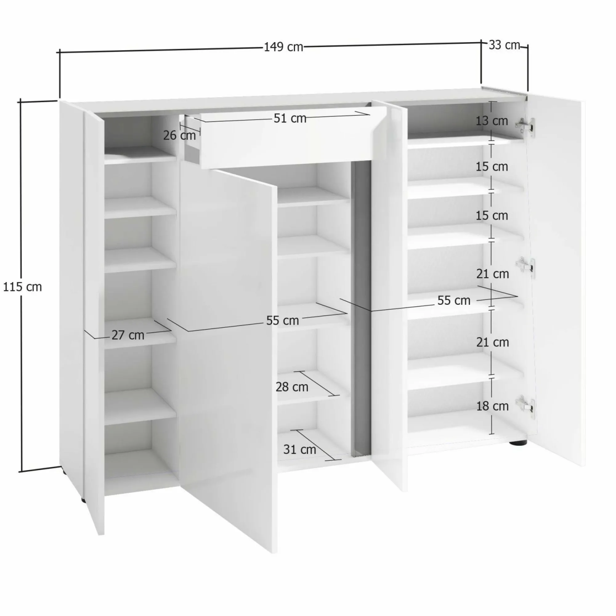 Sonstige Schuhschrank ATRIUM
