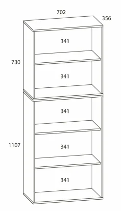 VCM Schuhschrank LONA