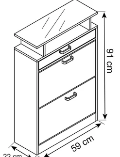 VCM Schuhschrank SIPOS