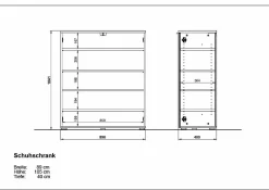 GERMANIA Schuhschrank TELDE