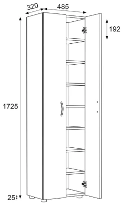 Hot VCM Schuhschrank ULAS
