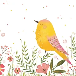 DESIGN@HOME Servietten BIRD