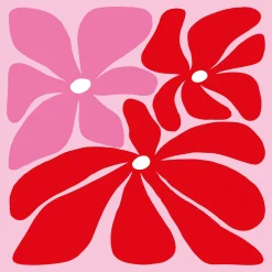 DESIGN@HOME Servietten FLOWER