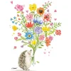 DESIGN@HOME Servietten HEDGEHOG