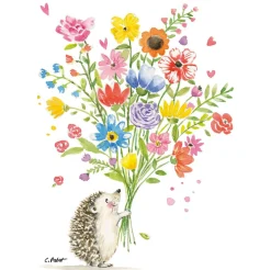 DESIGN@HOME Servietten HEDGEHOG