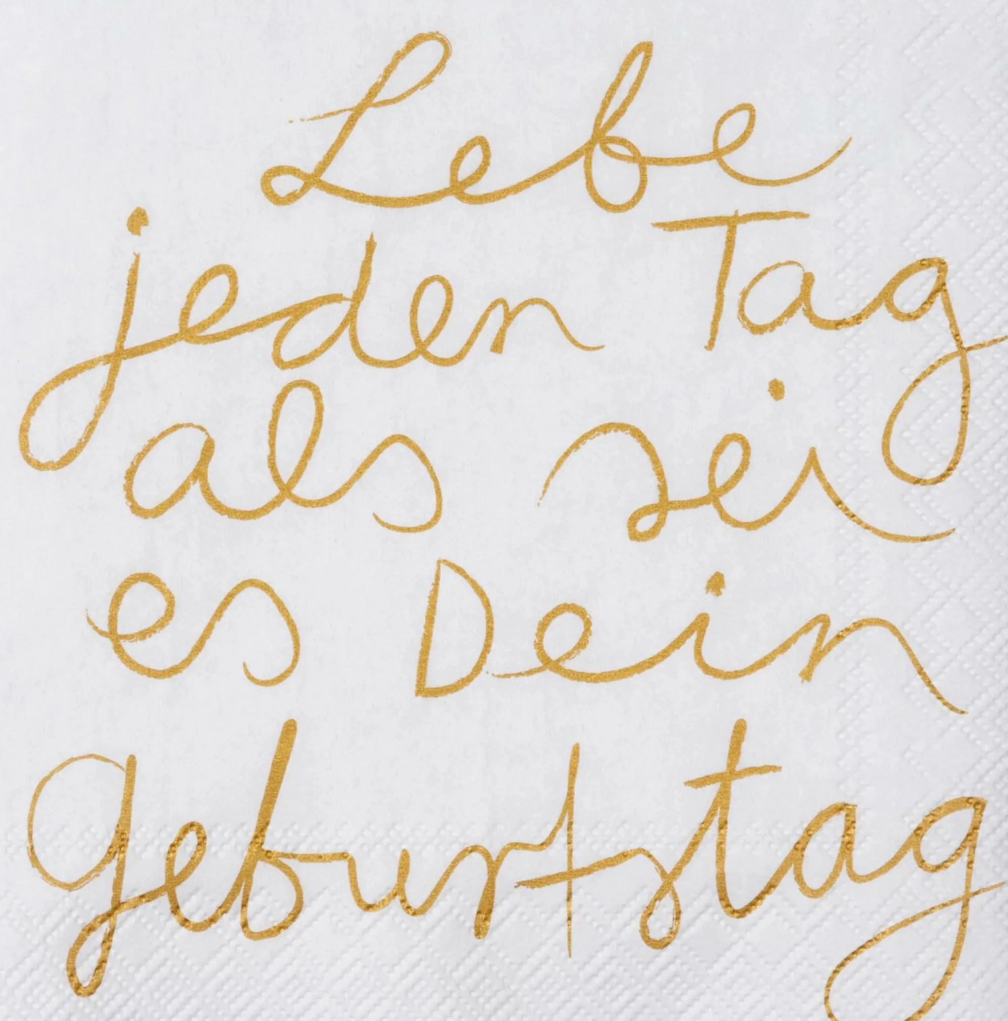 räder Servietten LEBE JEDEN TAG