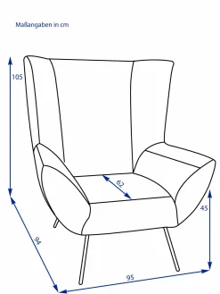 MONDO Sessel MATTA B