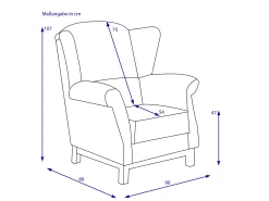 Rolf Weber Sessel SAARBURG
