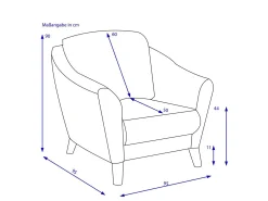 Outlet Rolf Weber Sessel SAARLUIS
