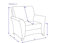 Rolf Weber Sessel SALCHING