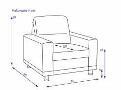 SYSTEMPOLSTER Sessel ZABINO