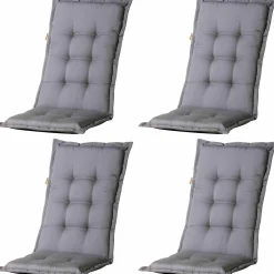 Sonstige Sesselauflage hoch 4er-Set
