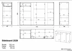 Best GERMANIA Sideboard MESA