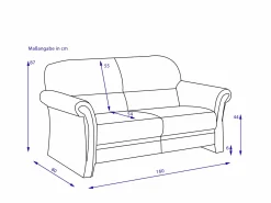 Clearance Sonstige Sofa 2 Sitzer 317 CAPELLA