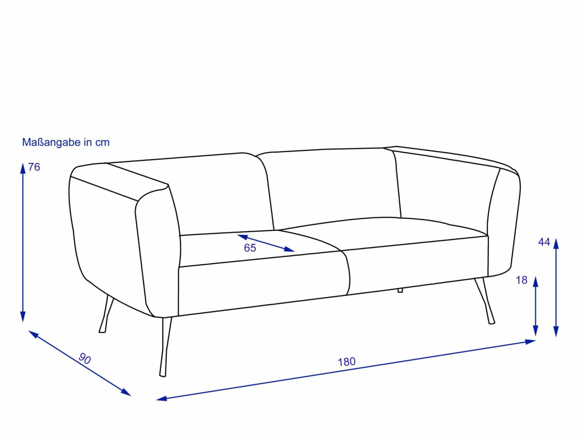 Clearance Sonstige Sofa 2 Sitzer ADELMO