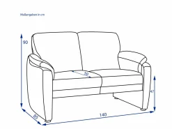 Elastoform Sofa 2 Sitzer STEVE