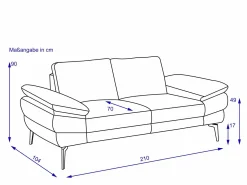 MONDO Sofa 2,5 Sitzer CIVITA