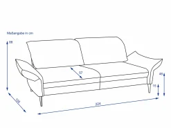MONDO Sofa 3 Sitzer MIRUM